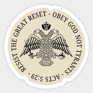 Eastern Orthodox Christian Sticker